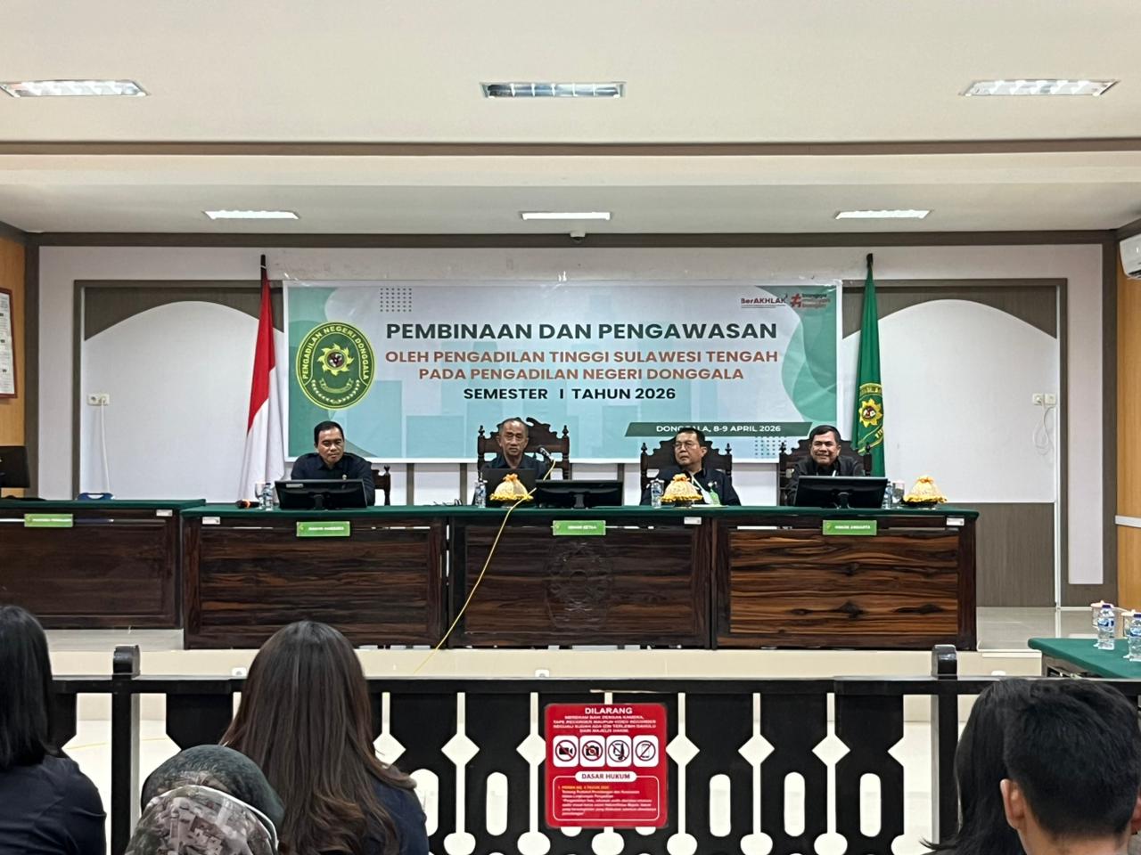 Pembinaan, Pengawasan, dan Asesmen AMPUH Pada Pengadilan Negeri Donggala...