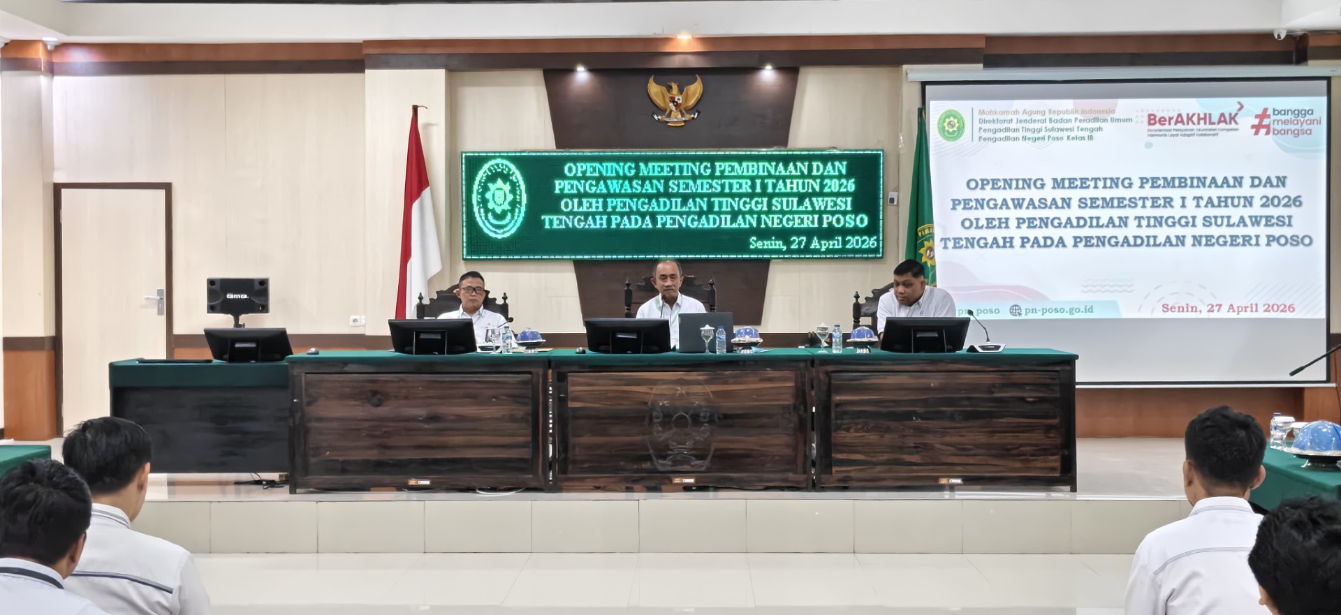 Pembinaan, Pengawasan, dan Asesmen AMPUH Pada Pengadilan Negeri Poso...